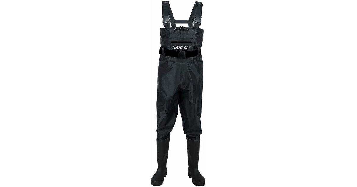 Bottes De Pêche Imperméables Edmar – Cuissardes Gris Et Beige, Homme, Légères